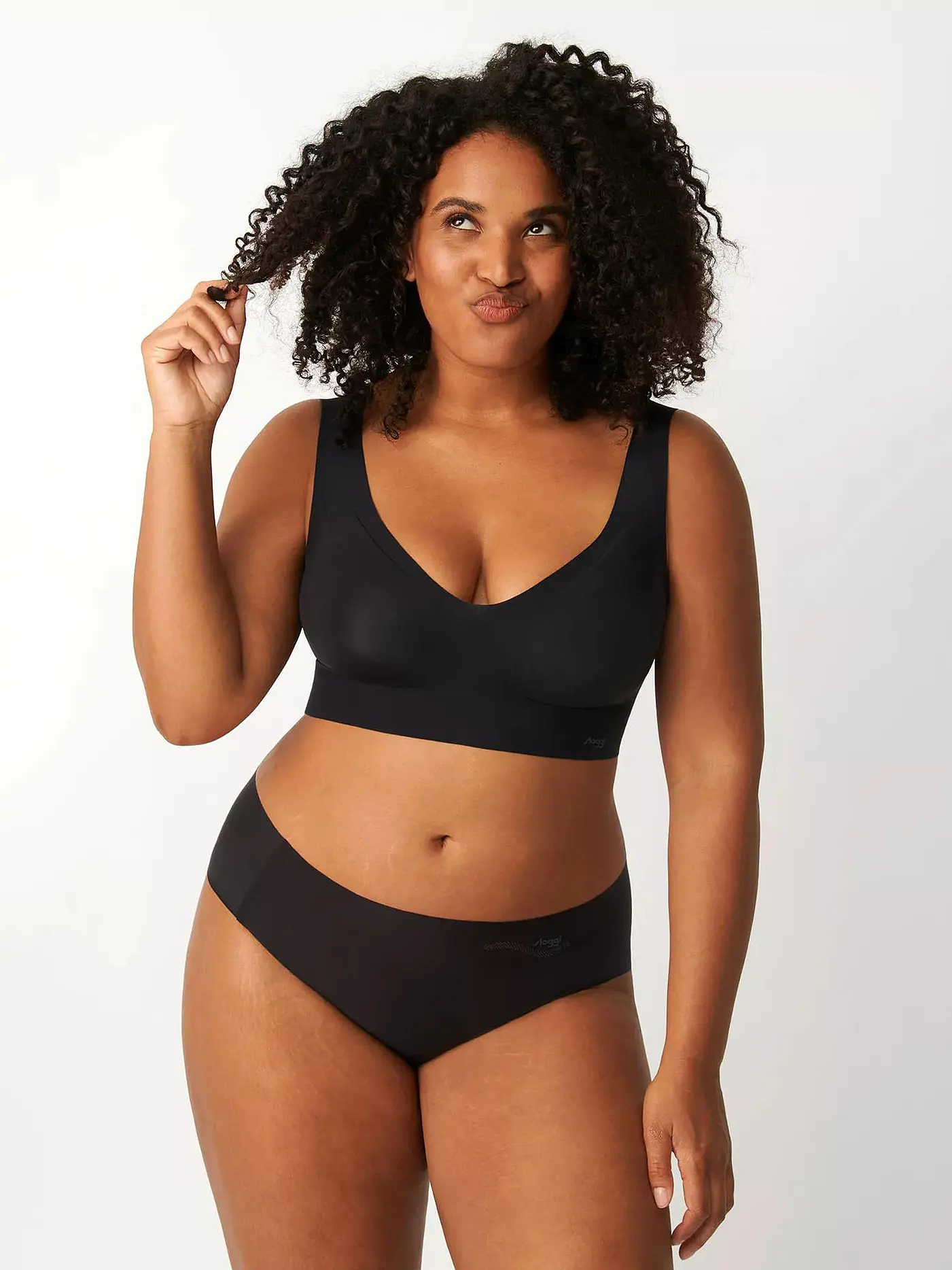 SLOGGI | Bustier - Bralette "Zero Feel" (Schwarz) | 